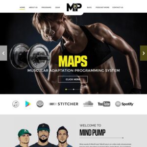 Website Design For gym trainer in Dubai, UAE