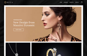 Website design for Jewelry shop